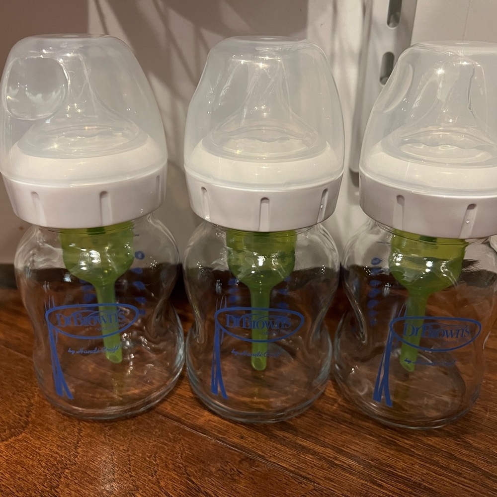 Dr Brown GLASS bottles